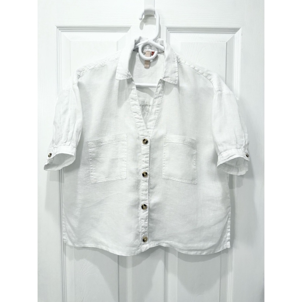 Anthropologie Pilcro Henley Surf Shirt
